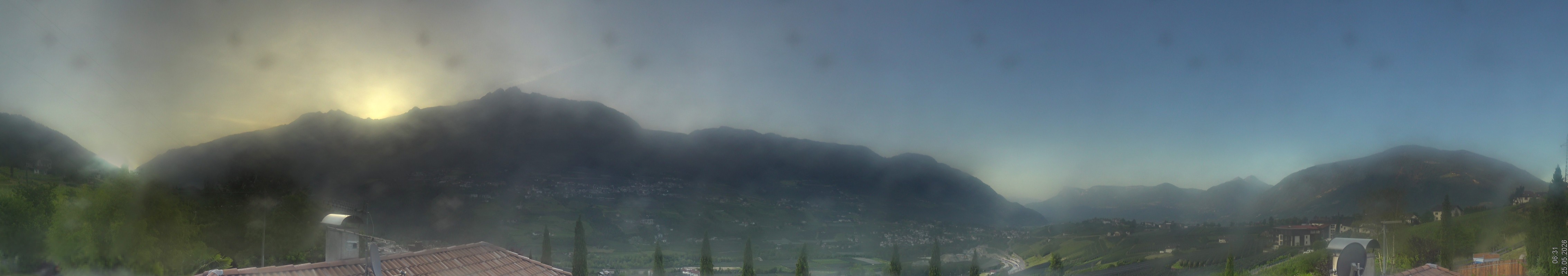 Archived image Webcam Schenna - South Tyrol