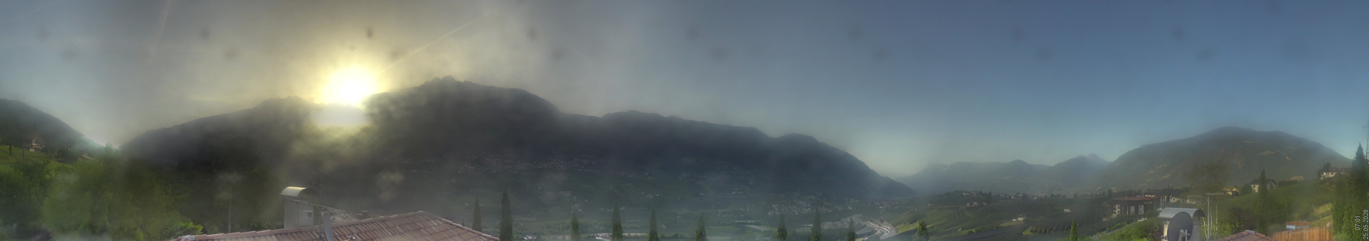 Archived image Webcam Schenna - South Tyrol