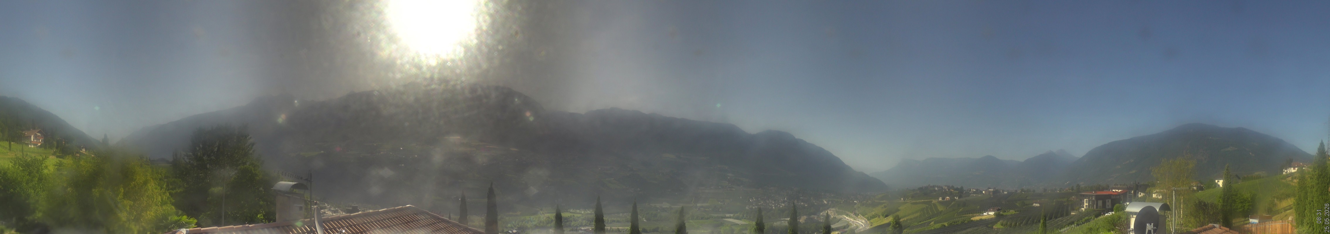 Archived image Webcam Schenna - South Tyrol