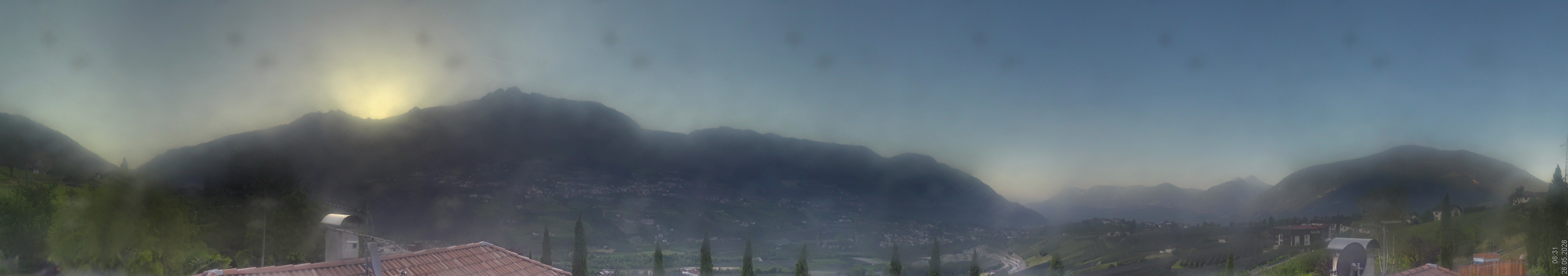 Archiv Foto Webcam Panorama Schenna