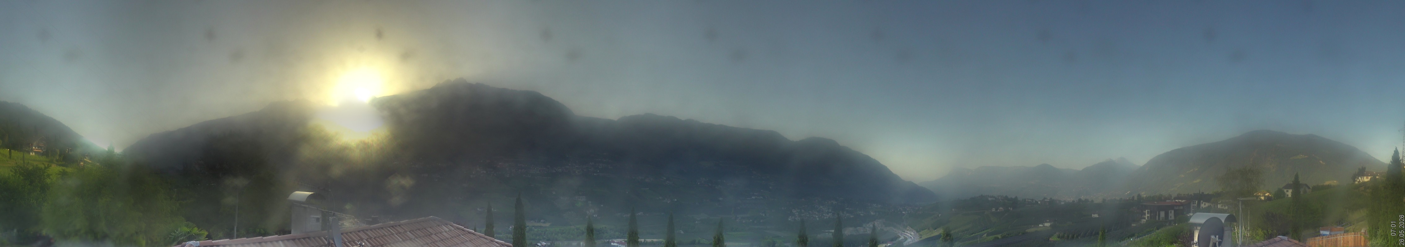 Archiv Foto Webcam Panorama Schenna