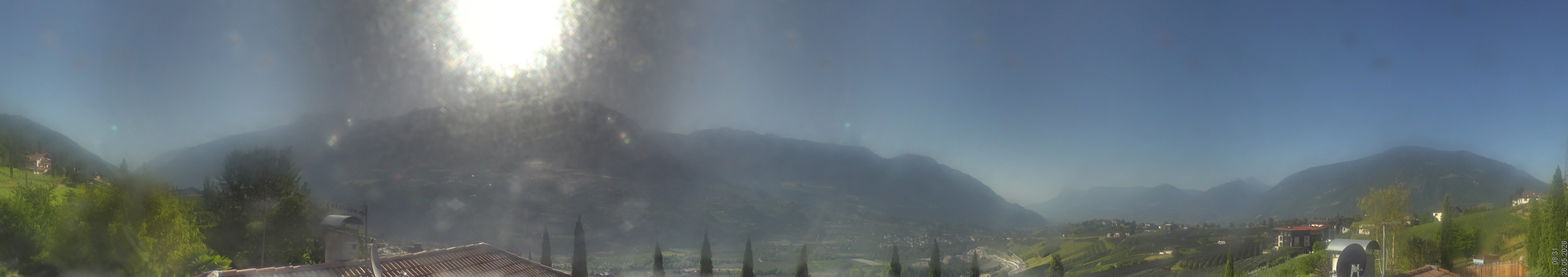 Archiv Foto Webcam Panorama Schenna