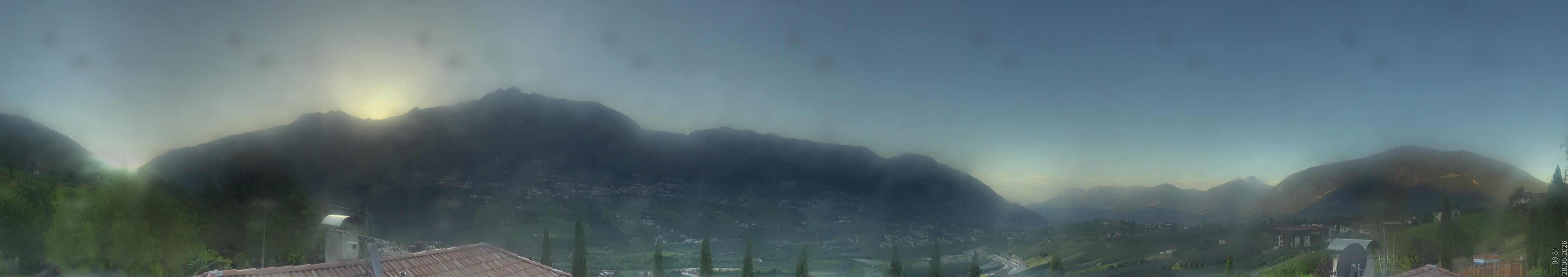 Archiv Foto Webcam Panorama Schenna