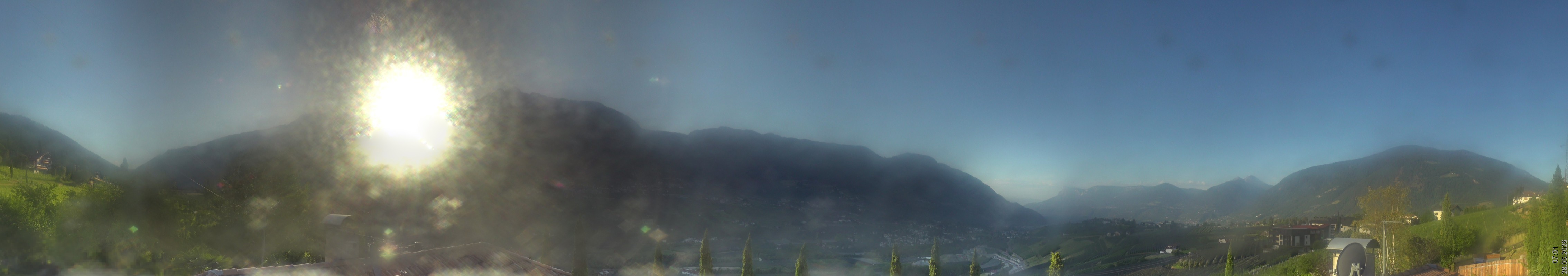 Archived image Webcam Schenna - South Tyrol