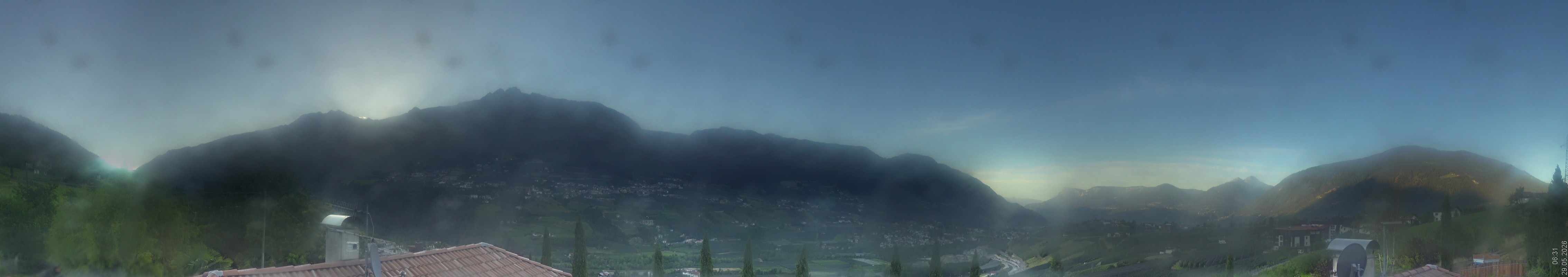 Archived image Webcam Schenna - South Tyrol