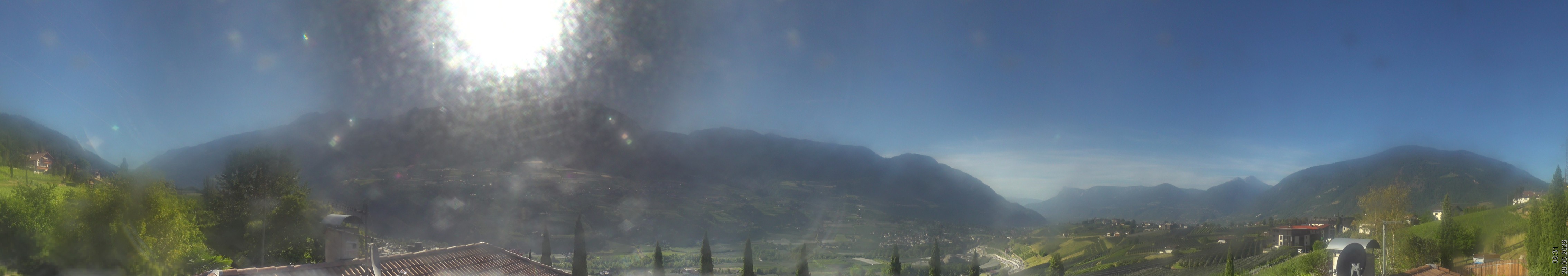 Archived image Webcam Schenna - South Tyrol