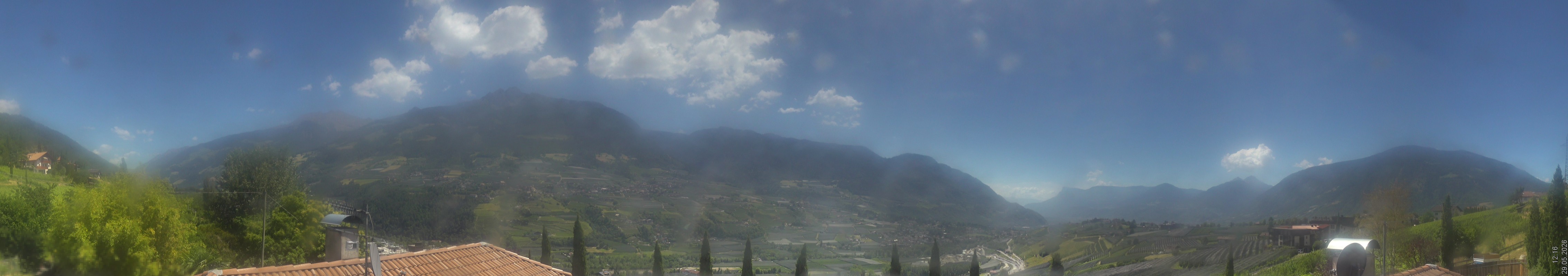 Archived image Webcam Schenna - South Tyrol