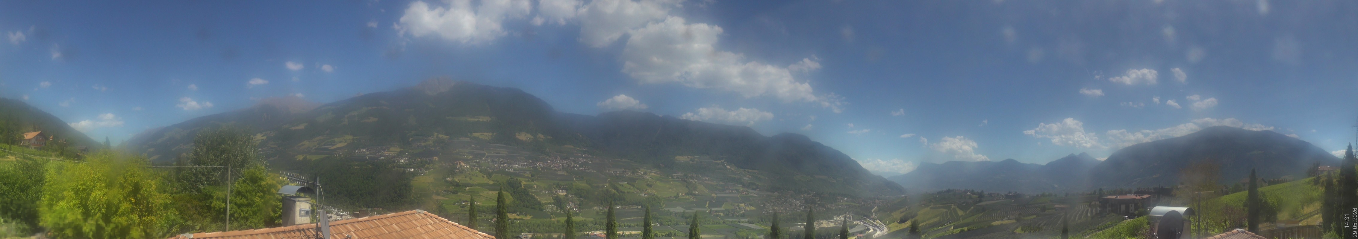 Archived image Webcam Schenna - South Tyrol