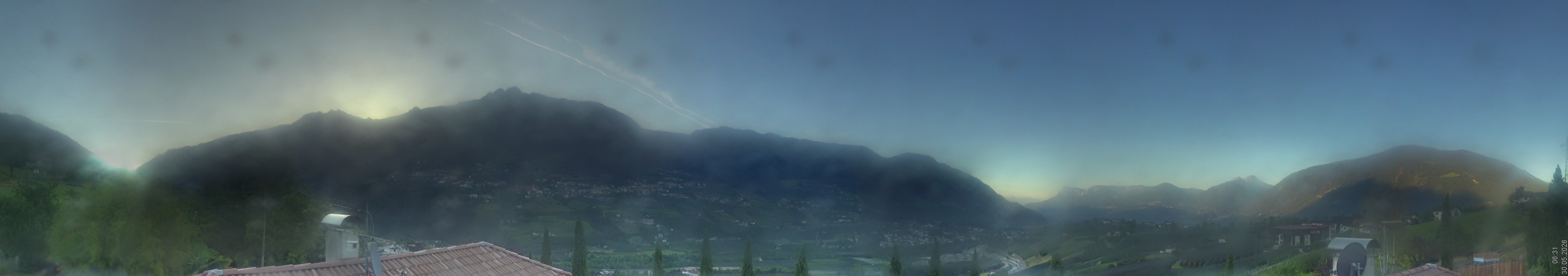Archived image Webcam Schenna - South Tyrol