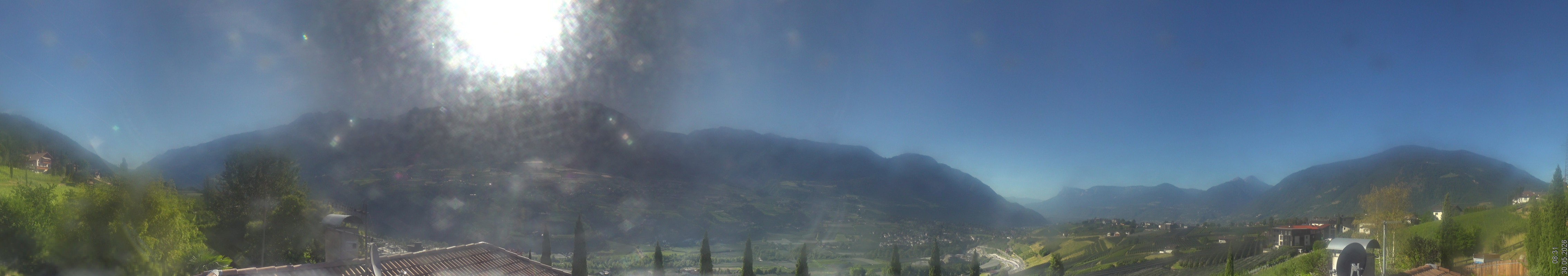 Archived image Webcam Schenna - South Tyrol