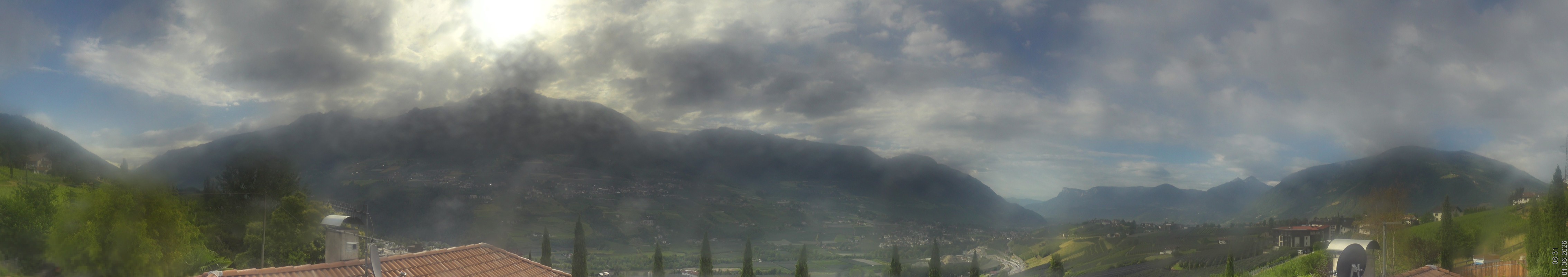 Archiv Foto Webcam Panorama Schenna