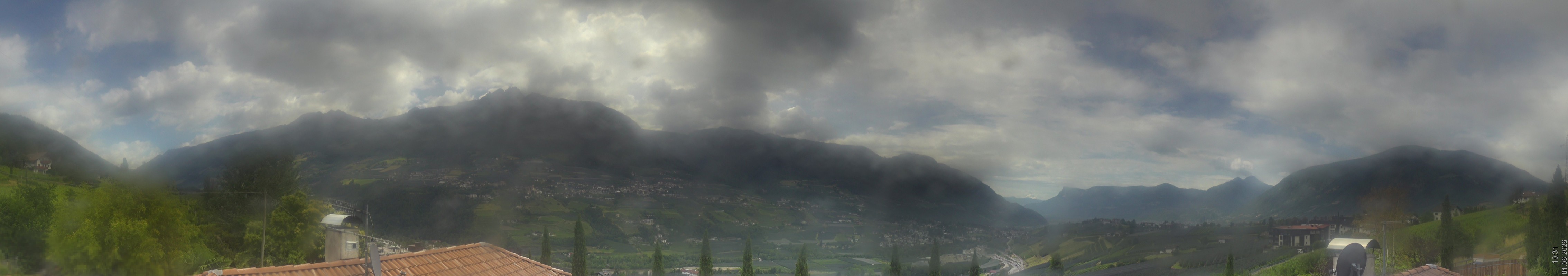 Archiv Foto Webcam Panorama Schenna
