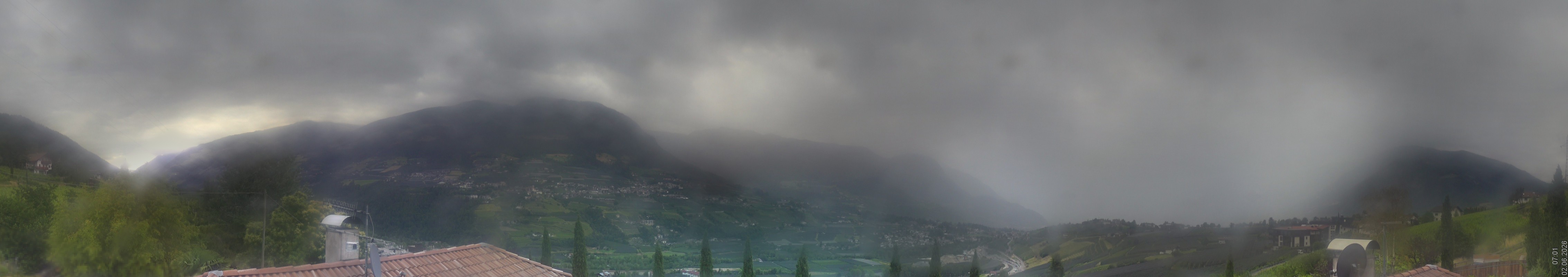 Archiv Foto Webcam Panorama Schenna