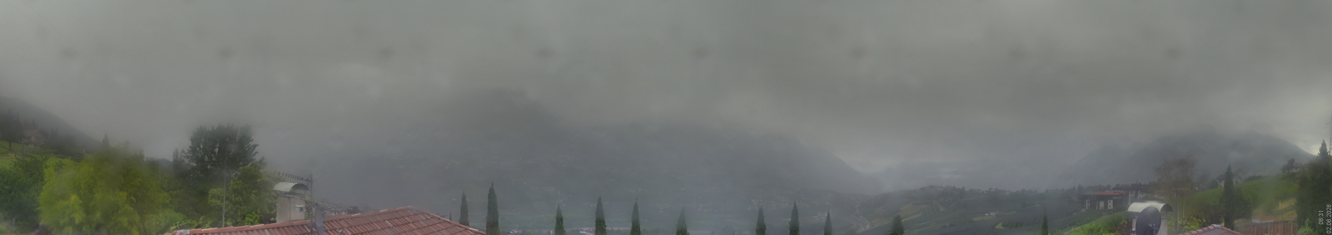 Archiv Foto Webcam Panorama Schenna