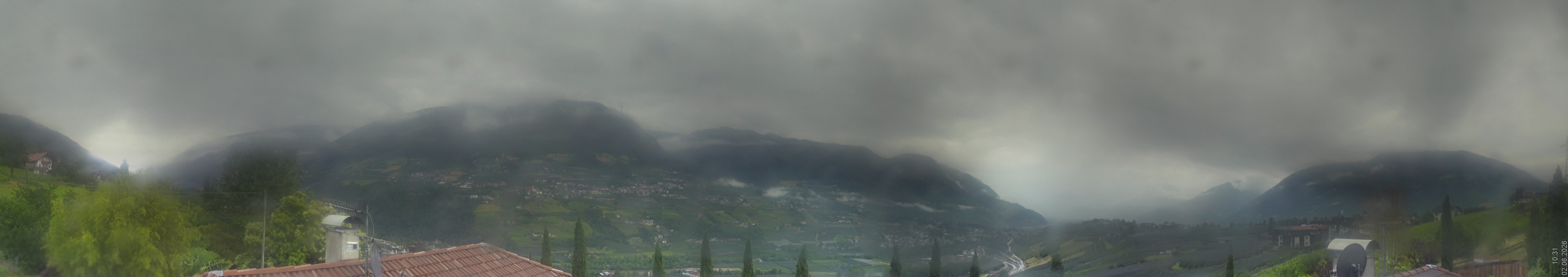 Archiv Foto Webcam Panorama Schenna