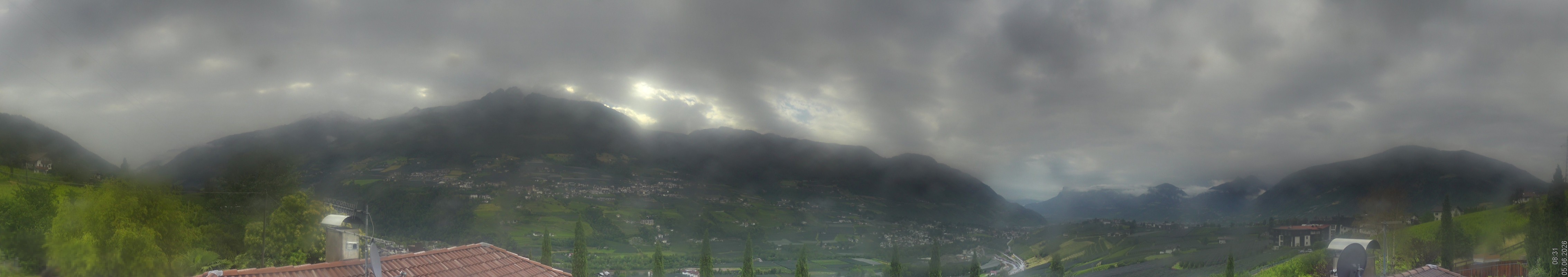 Archiv Foto Webcam Panorama Schenna