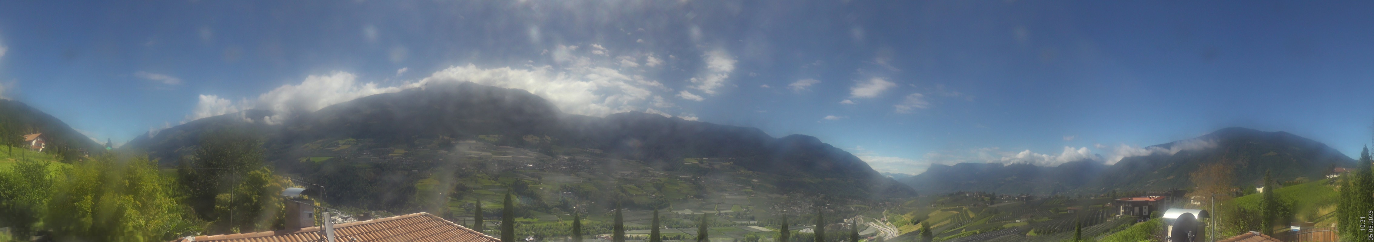 Archiv Foto Webcam Panorama Schenna