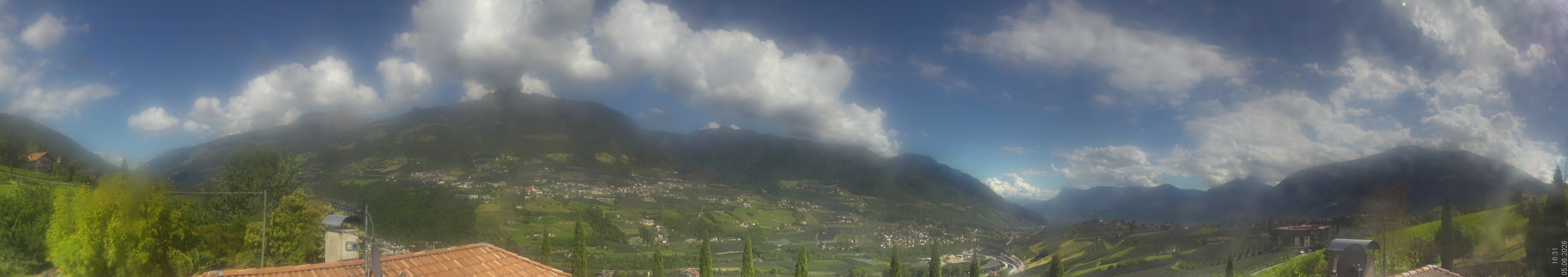 Archiv Foto Webcam Panorama Schenna