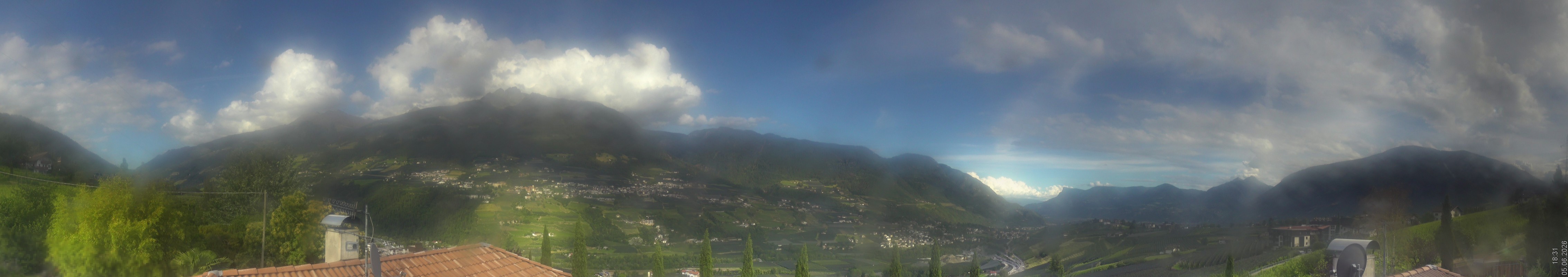 Archiv Foto Webcam Panorama Schenna