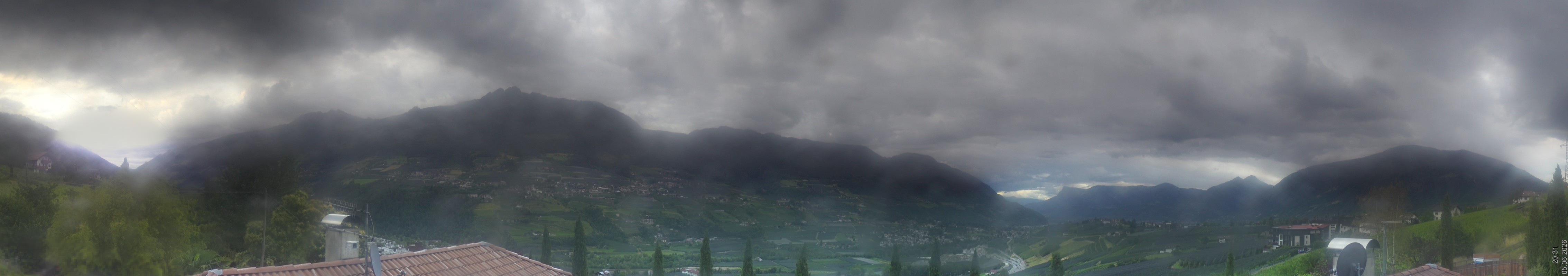 Archiv Foto Webcam Panorama Schenna