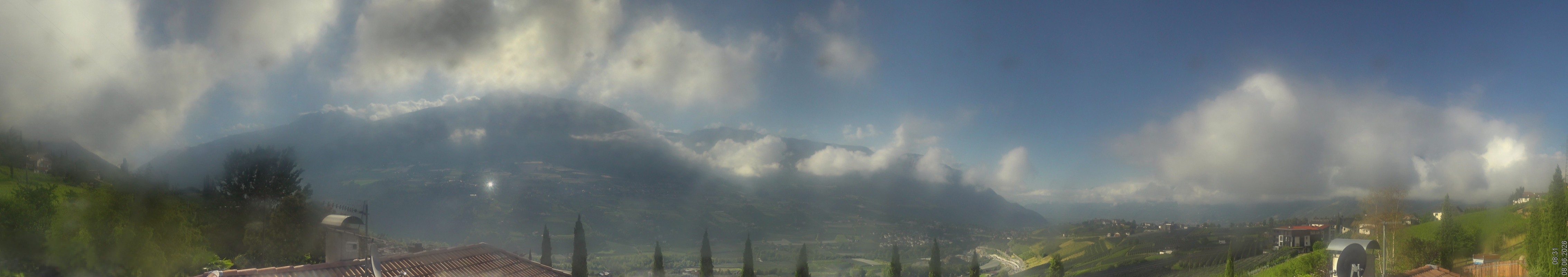Archiv Foto Webcam Panorama Schenna