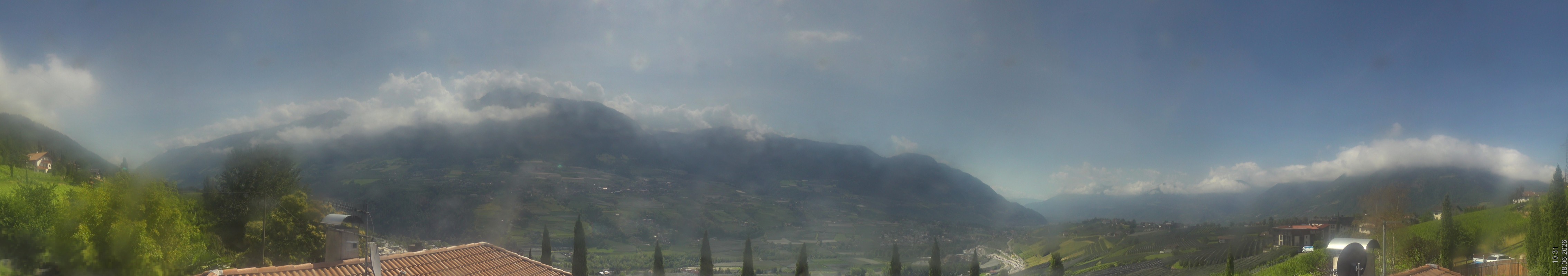 Archiv Foto Webcam Panorama Schenna