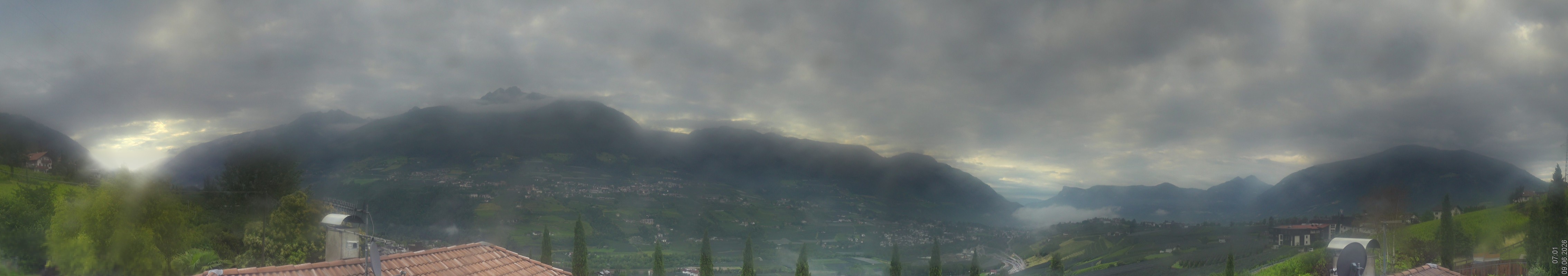 Archived image Webcam Schenna - South Tyrol
