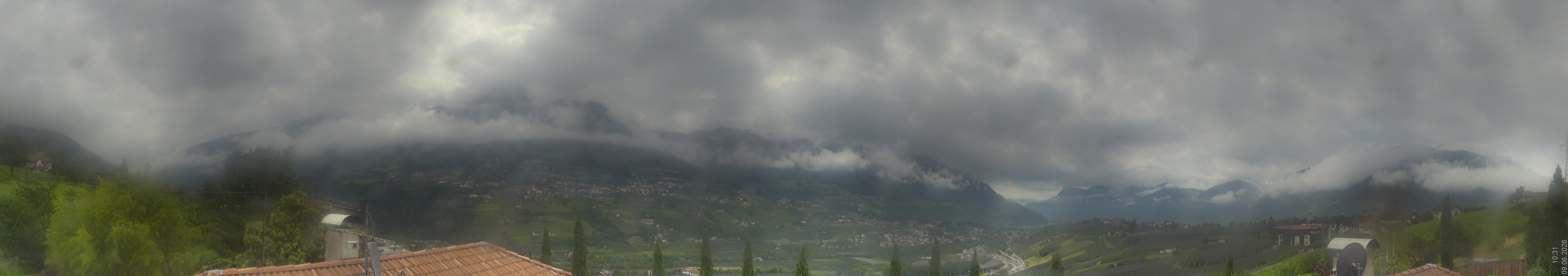 Archived image Webcam Schenna - South Tyrol