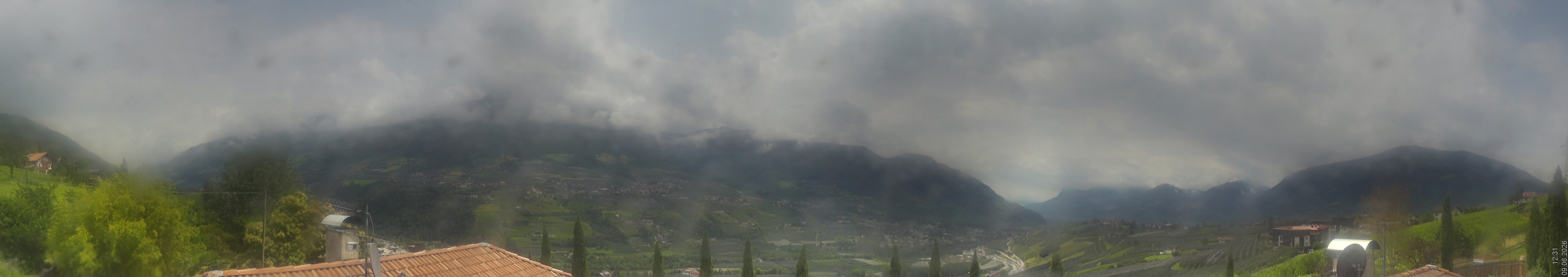 Archived image Webcam Schenna - South Tyrol