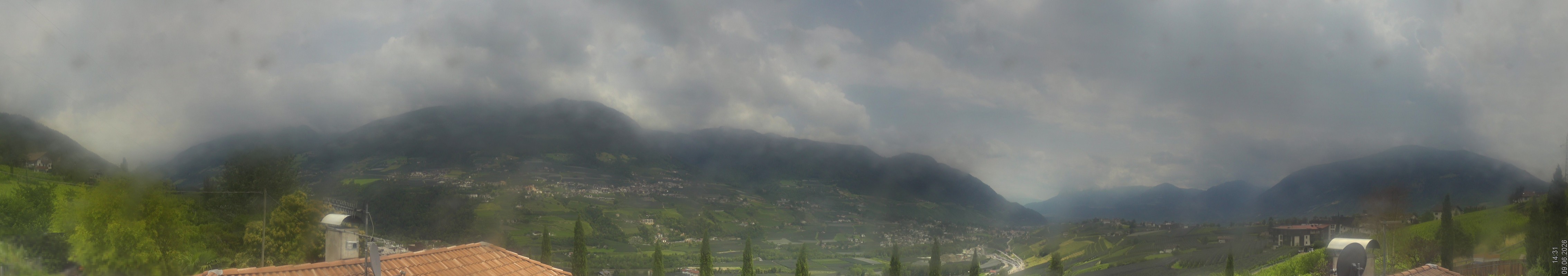 Archived image Webcam Schenna - South Tyrol