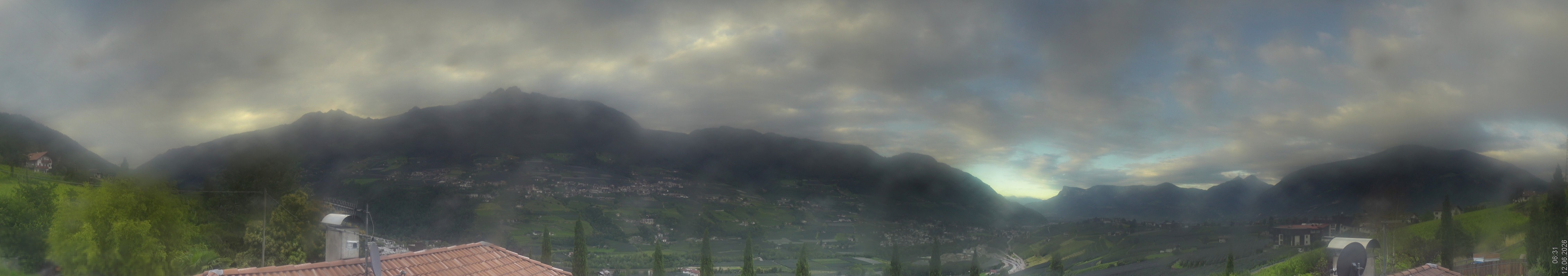 Archiv Foto Webcam Panorama Schenna