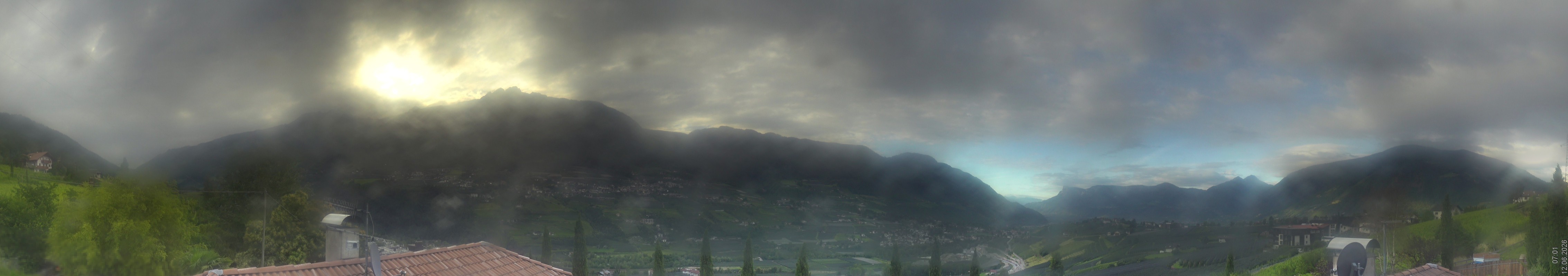 Archiv Foto Webcam Panorama Schenna