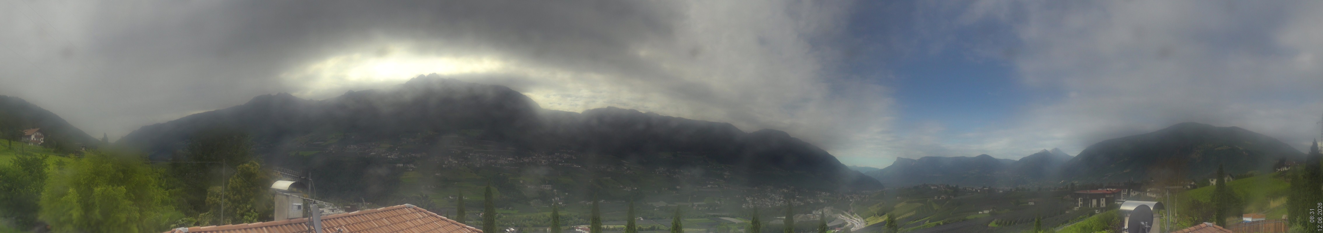 Archiv Foto Webcam Panorama Schenna