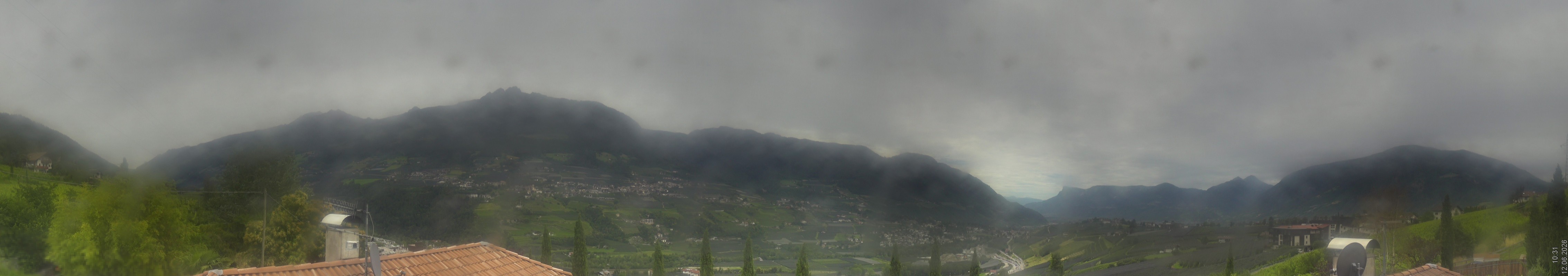 Archiv Foto Webcam Panorama Schenna