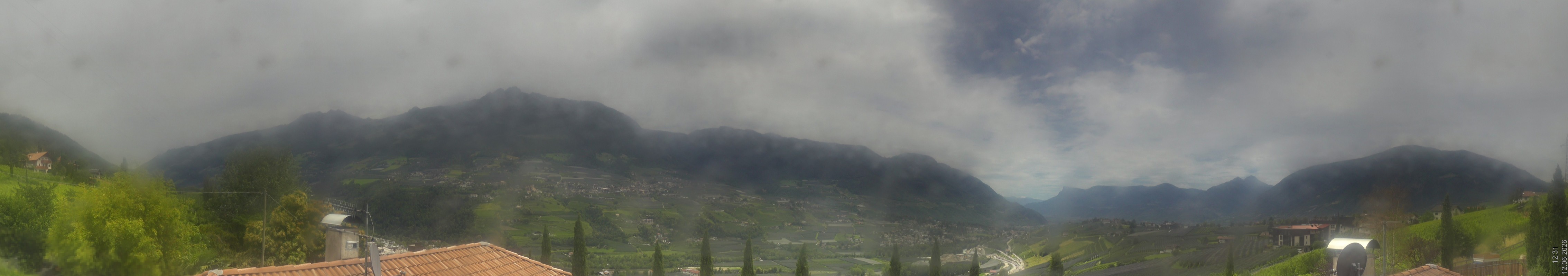 Archiv Foto Webcam Panorama Schenna