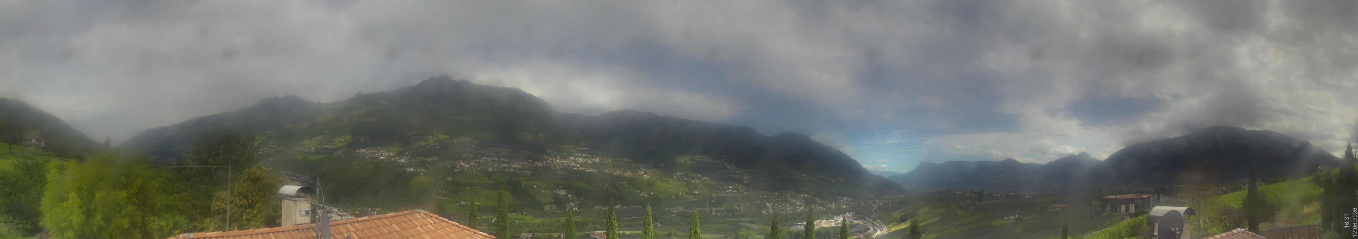 Archiv Foto Webcam Panorama Schenna