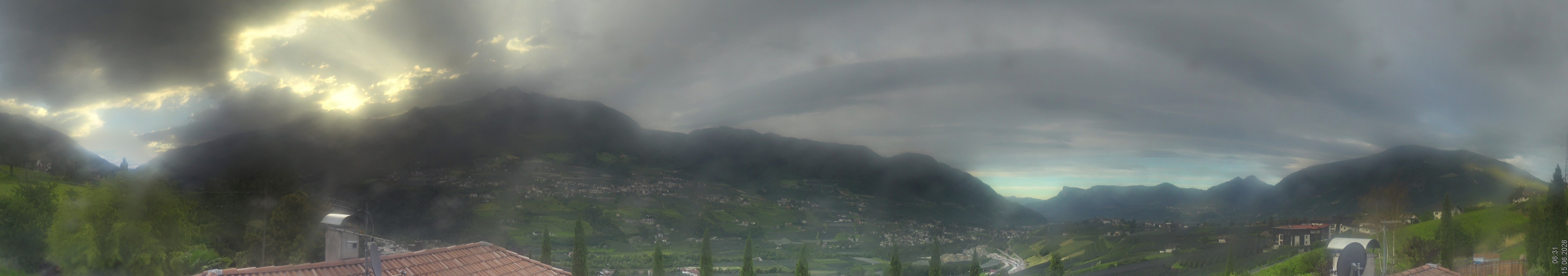 Archiv Foto Webcam Panorama Schenna