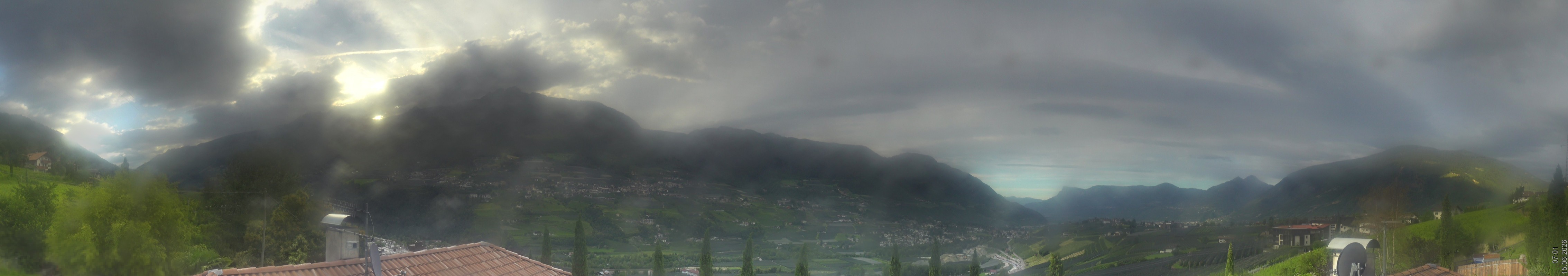 Archiv Foto Webcam Panorama Schenna