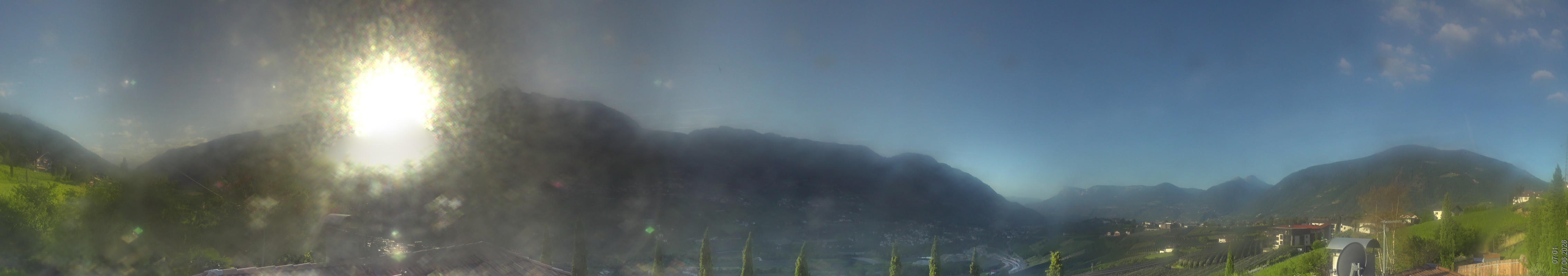 Archived image Webcam Schenna - South Tyrol