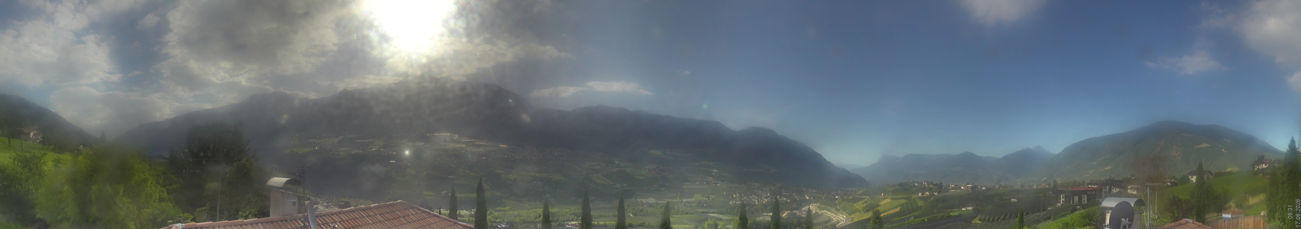 Archived image Webcam Schenna - South Tyrol