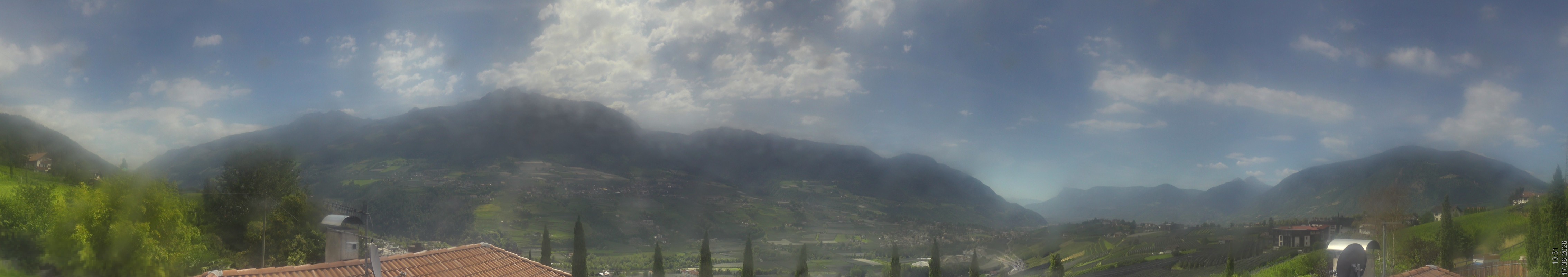 Archived image Webcam Schenna - South Tyrol