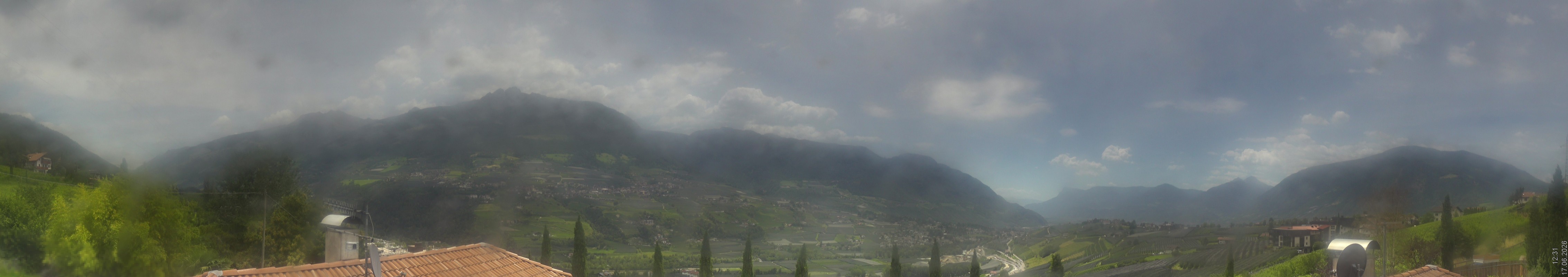 Archiv Foto Webcam Panorama Schenna