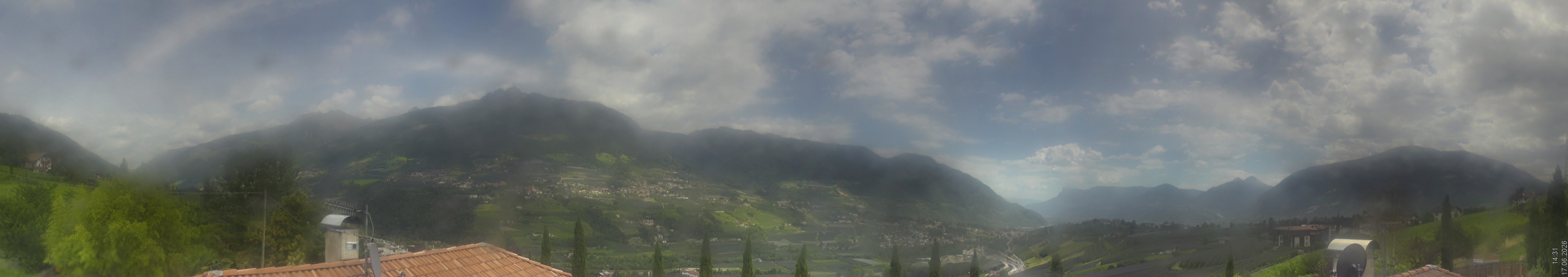 Archiv Foto Webcam Panorama Schenna
