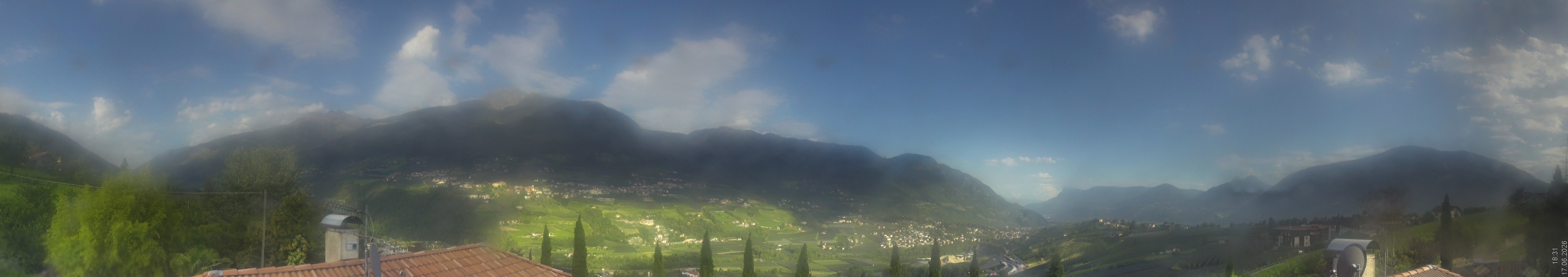 Archiv Foto Webcam Panorama Schenna