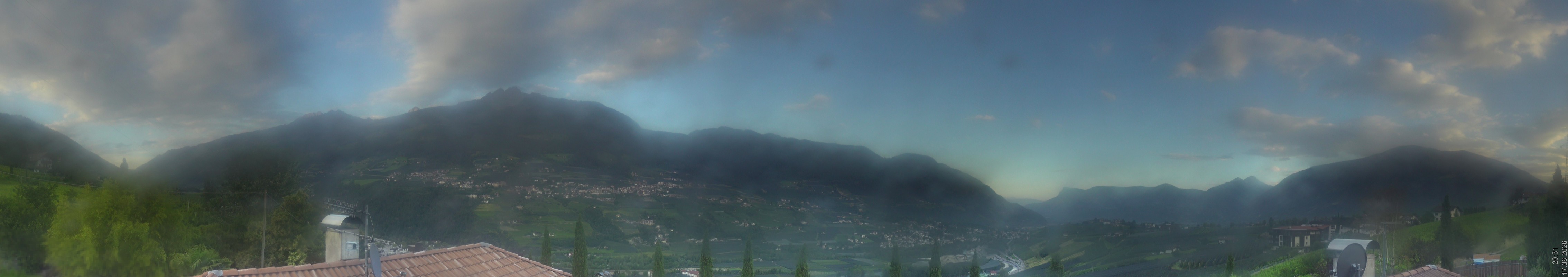 Archiv Foto Webcam Panorama Schenna