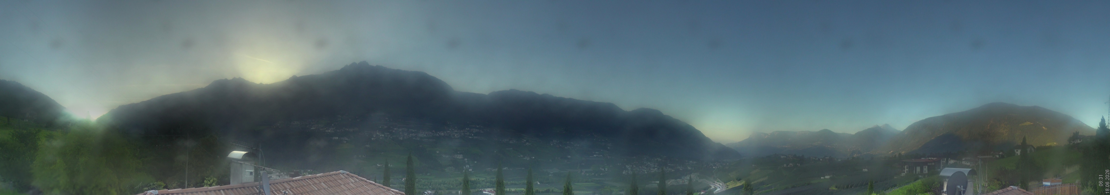 Archiv Foto Webcam Panorama Schenna