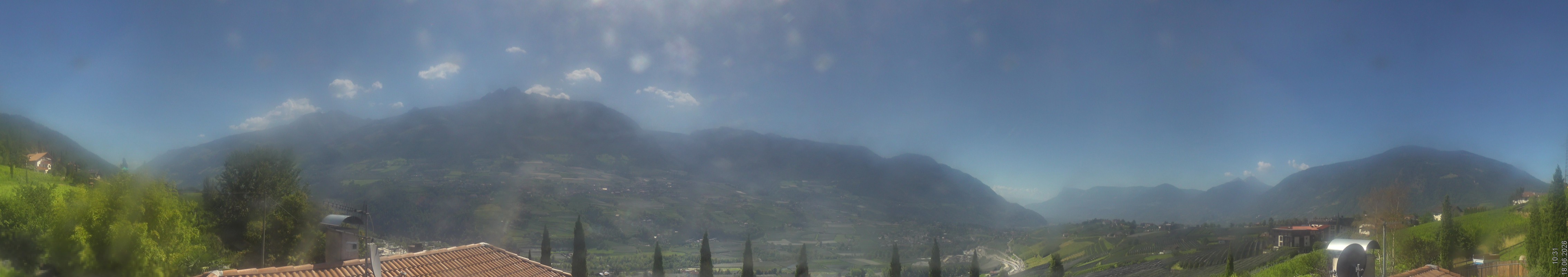 Archiv Foto Webcam Panorama Schenna