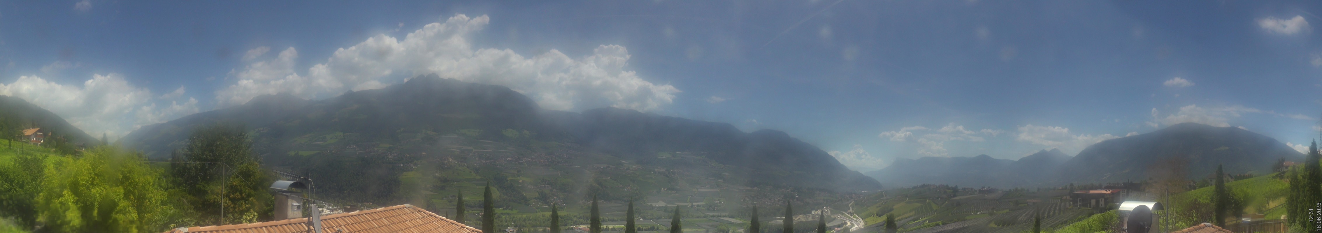Archiv Foto Webcam Panorama Schenna