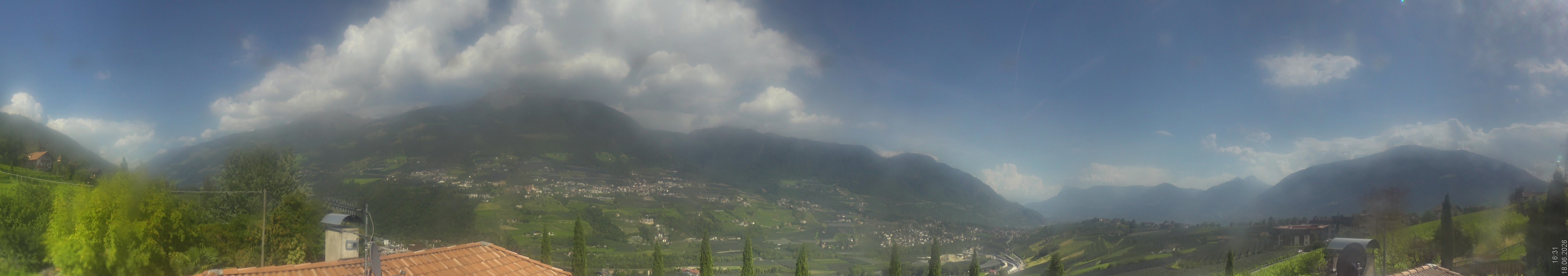 Archiv Foto Webcam Panorama Schenna