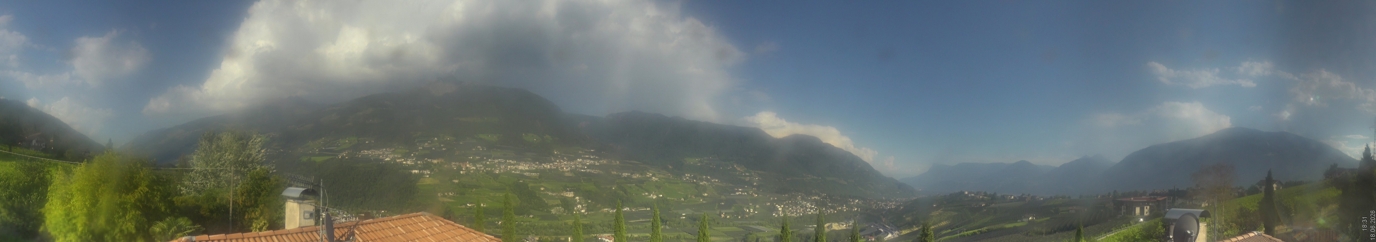 Archiv Foto Webcam Panorama Schenna